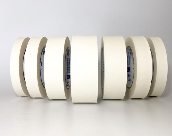 Quality Textured Crepe Adhesive Packing Paper Masking Tape Temperature Resistant for sale