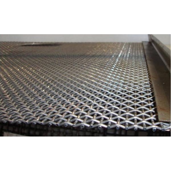 Stone Crusher Vibrating Crimped Wire Mesh for Quarry Screening
