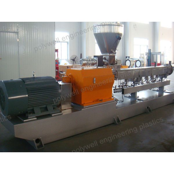 PA66 Plastic Granulator Machine , Plastic Recycling Pellet Machine Lower Power Consumption