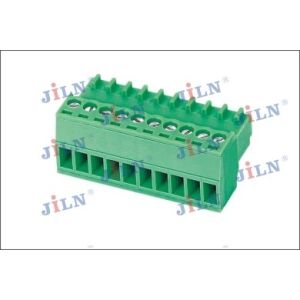 China M1.5 PBT PA66 Pluggable Terminal Blocks JL15EDGFY AC1250V Steel wholesale