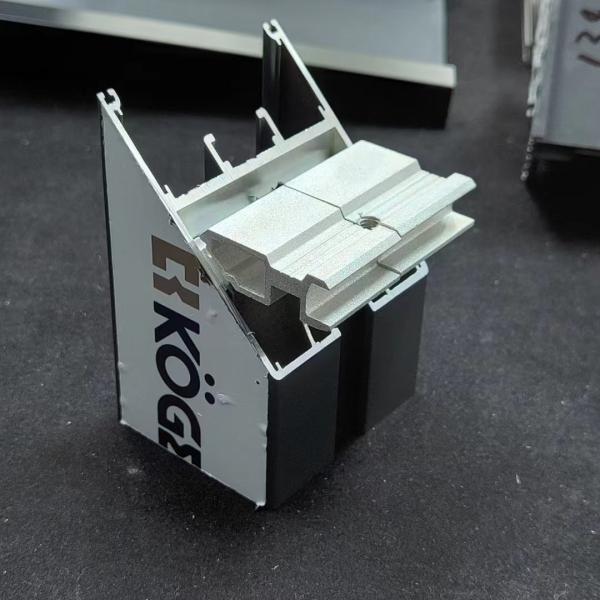 Quality 45 Degree Sliding Door And Window Connector Fitting Aluminium Profile Corner Joint Angle for sale