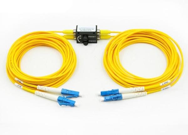 Quality Single / Multi Mode Variable Optical Attenuator 1310 / 1550nm Wavelength for sale