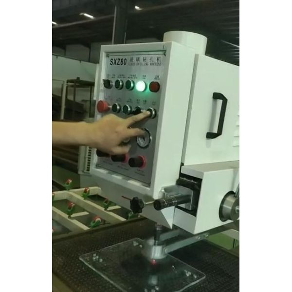 China Manufacturer Direct Selling CNC Fully Automatic Multi-Head Laser Positioning Glass Drilling Machine
