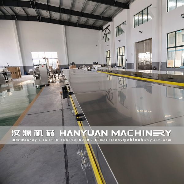 Double Layer Cereal Protein Bar Ultrasonic Cutting Production Line