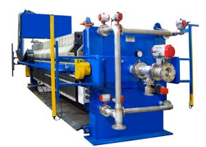 China Small Footprint Clothing Plate Filter Press Industrial Filter Press Machine wholesale