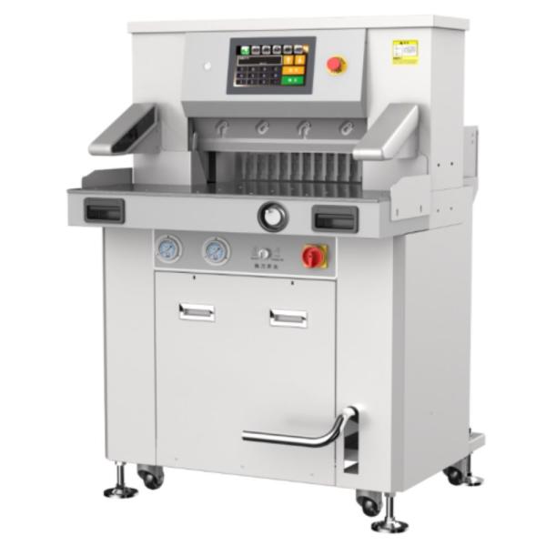 Quality PRY-CP Heavy Duty Microcomputer Program Control Hydraulic Paper Cutting Machine for sale