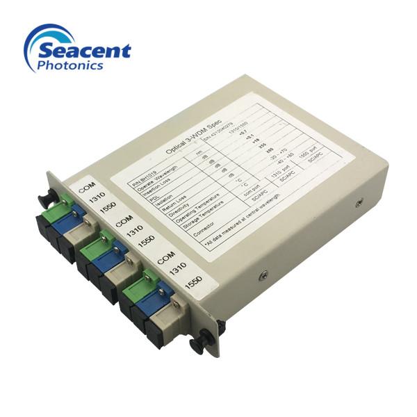 Quality 1310nm 1550nm Optical FWDM Low Insertion Loss For Telecom Munication for sale