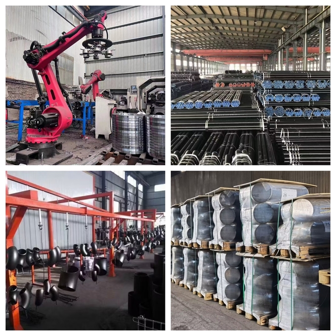 219*7 Carbon Steel Reducer Sch80 Seamless Concentric Sandblasting 2