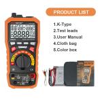 Commercial Auto Range Digital Multimeter With Relative Sound Level Meter