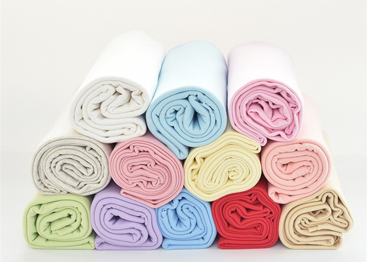 China high density 40s 100% cotton cloth double faced cotton baby clothing jersey fabric wholesale