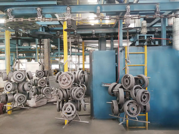 Iron Large V Belt Pulley for Power Transmission Customized by Sand Casting Specialist