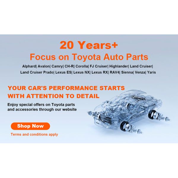 Toyota Camry 2006-2009 Front Wiper Arm 85211-06100 Natural Rubber