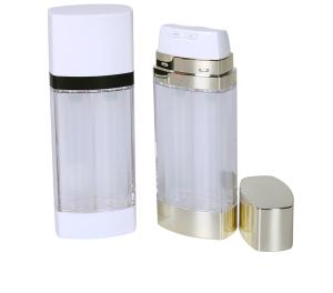 China Cosmetic airless bottle 15ml*2 wholesale