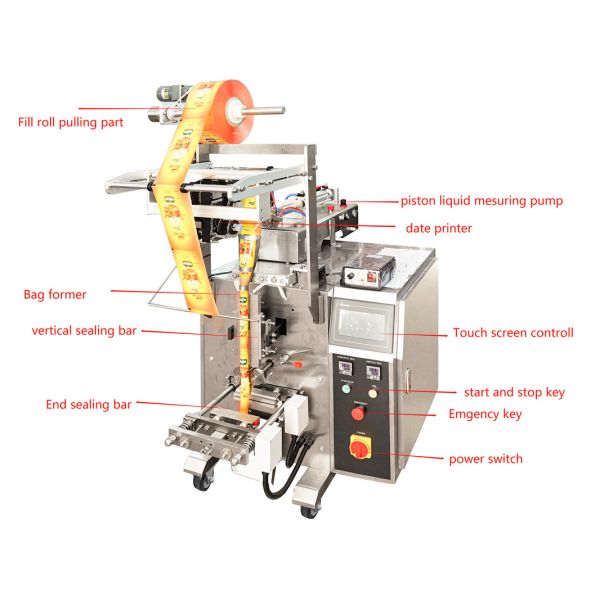 Stainless Steel SUS 304 Multifunctional Automatic Industrial Fruit and Vegetable packing machine price