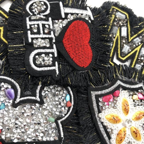 Personalized Custom Embroidered Back Patches / Colorful Custom Cloth Patches