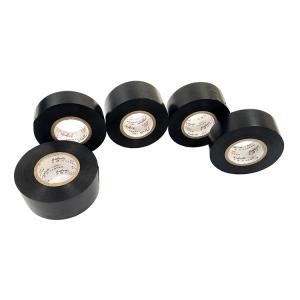 China 25m Black Electrical Insulation Tape , AC 1000V Car Wire Harness Tape wholesale