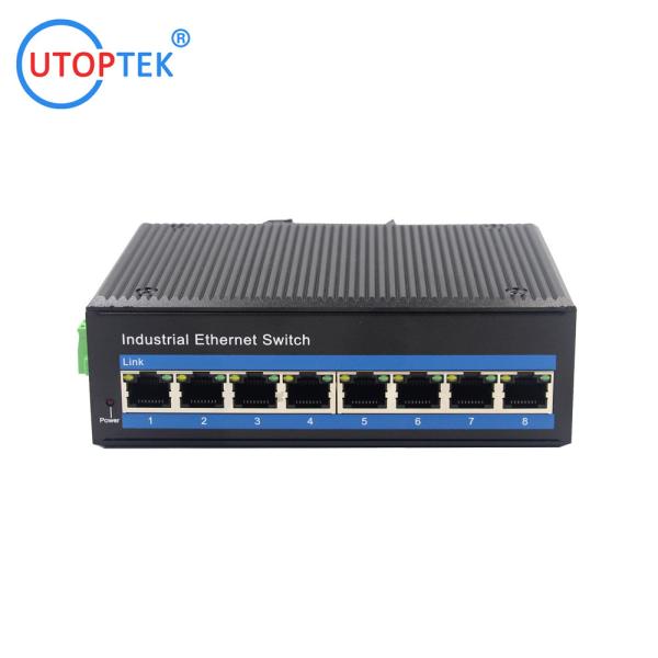 Quality industrial gigabit switch 8port 10/100/1000M UTP ethernet network hub switch for outdoor using for sale