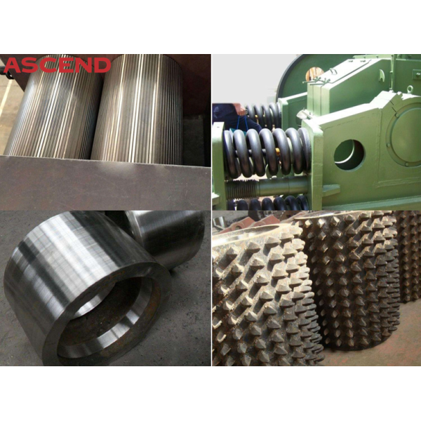 Two roller crusher for sand making road building gold mining materials crushing