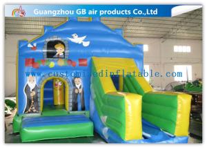 China Customized Small Inflatable Bouncy Castle With Slide for Indoor Party on sale