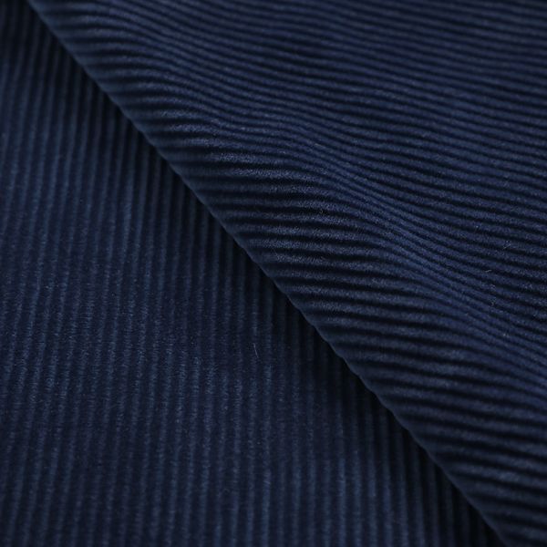 Thick Striped Super Soft Stretchy Fabric 260gsm Double Side Spandex Polyester