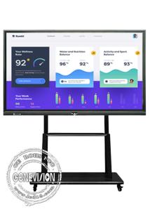 China 55&quot; 85&quot; Android OPS Interactive Multi Touch Screen Whiteboard For Zoom Meeting wholesale