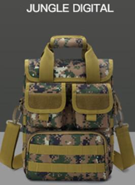 3 Layers Nylon Military Tactical Bags Commuter One Shoulder Messenger Bag