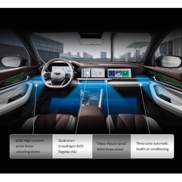 GEELY Monjaro L Front-engine Front-wheel Drive Layout 215km Max. Speed