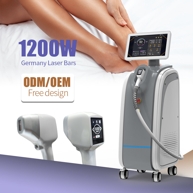 50kg OEM 808nm Diode Laser Hair Removal 1-10hz Frequency