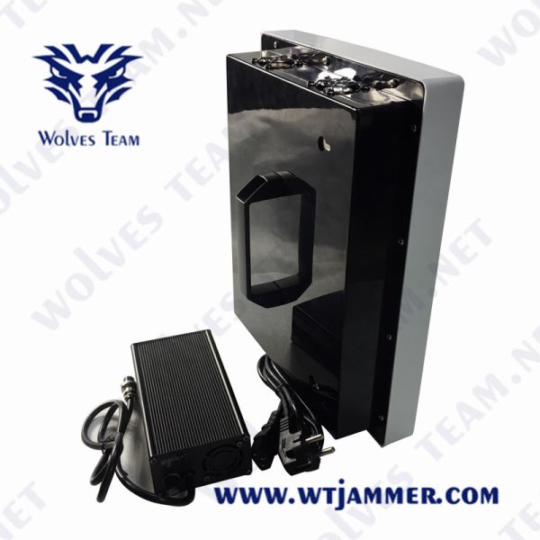 GSM WIFI 2.4G GPS Drone Signal Jammer 3 Bands 15w Waterproof