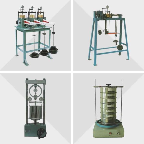 Quality 12.5Kpa - 1600Kpa Soil Testing Machine Triplex mid pressure Lab Test Chamber for sale