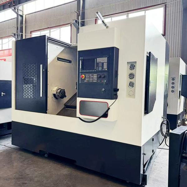 Quality 700mm Z Axis Travel CNC Lathe Machine With 12 Station Tool Holder 8" Hydraulic Chuck Workpieces for sale