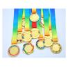 Buy cheap 2.5inch Laser Engraving Weightlifting Sports Award Gold Heavy Medal Models For from wholesalers