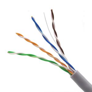 Customizable Outdoor Utp CCA 25awg Cat5e 4 Pair With 2 Power Cable IP Camera Cable Power Supply Cable