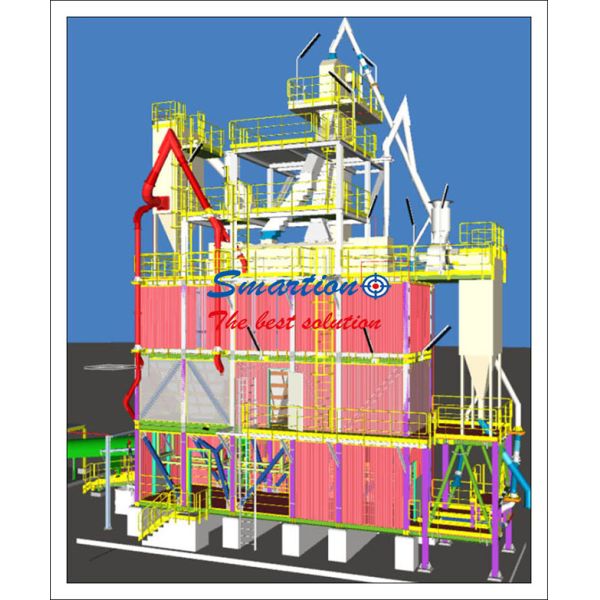 ISO14000 50 TPH Modular Moving Cement Grinding Plant