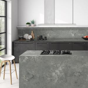 China Easy Clean Artificial White Quartz Stone Countertops High Temperature Resistance wholesale
