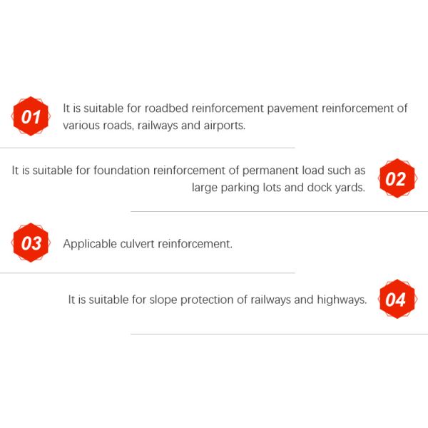 Black Polypropylene PP Biaxial Plastic Geogrid Mesh Roll for Soil Stabilization Mining