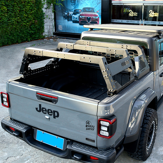 4X4 Pick Up Accessories Roll Bar Truck Bed Rack For Ford F150 46kg 336*1540*500mm