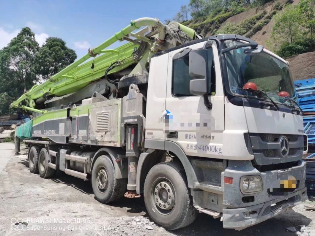 2018 Zml 56m Concrete Pump Truck Concrete Boom Pump