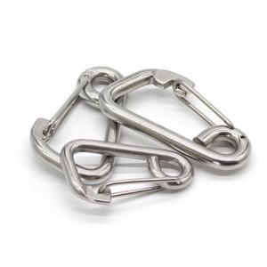 China High Polished Rope Hardware Accessories Simple Snap Hook Rigging Hardware wholesale