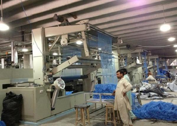 Quality Mosquito Net Fabric Textile Stenter Machine , Low Tension Hot Air Stenter Machine for sale