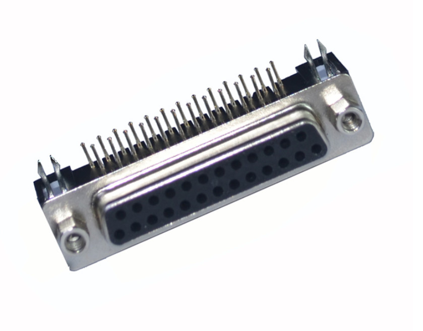Black Gray Colorized color HDP Three Row DB Header Socket D Sub Connector