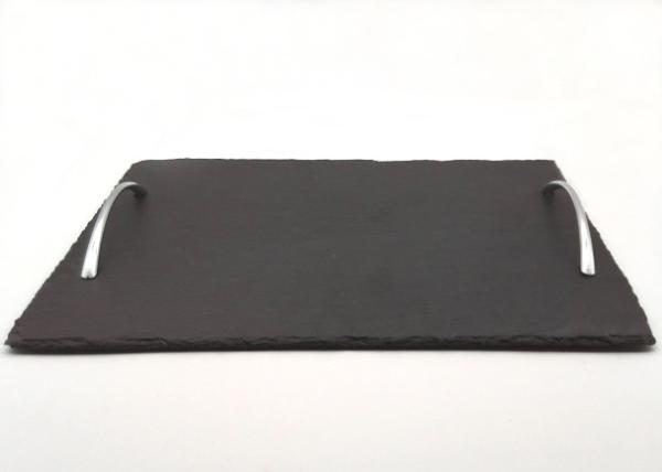 Quality 40cm x 30cm Stone Serving Tray , Rectangular Serving Tray With Handles for sale
