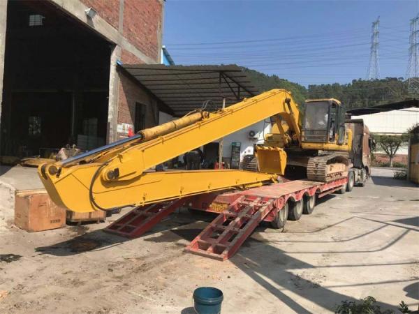 Quality PC250 CAT320 Excavator Dipper Extension , Durable 20-25T Excavator Boom And Stick for sale