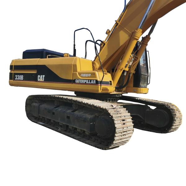 Quality Strong Power Used CAT330B Excavator with Original Hydraulic Valve and Soft Steel Design for sale