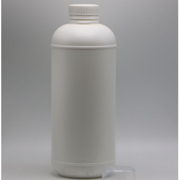 Medicine Industrial HDPE 1000ml Fluorinated Plastic Bottle for Organic Solvent Chemical