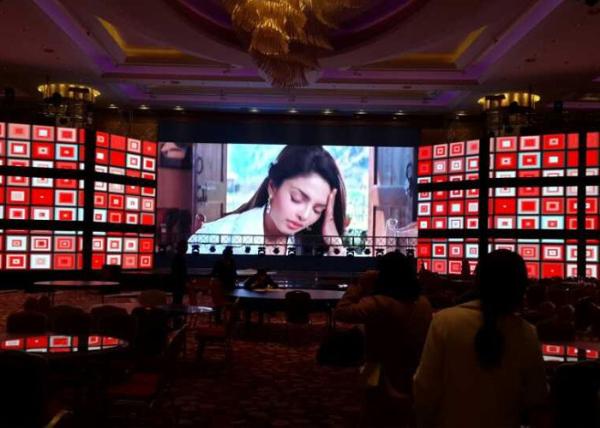 High Power RGB LED Screen Waterproof / SMD Large Led Display Board For Stage