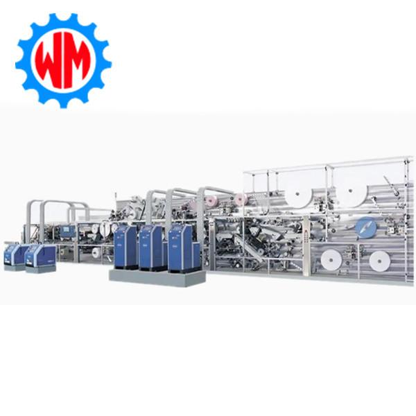 Quality Womeng Lower Energy Underpad Making Machine High Efficiency for sale