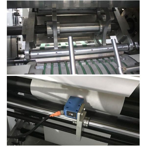 30-180 Pcs/Min Khaki Paper Bag Manufacturing Machine With Handles