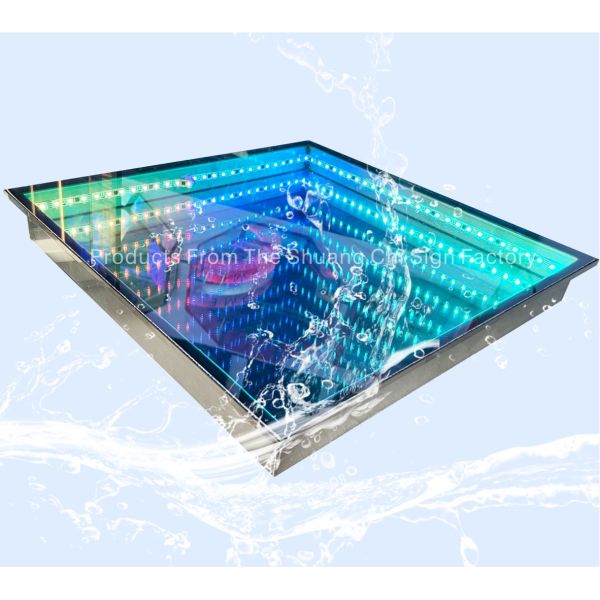 Full Color LED Dance Floor Interactive Floor Tiles Brick Lights
