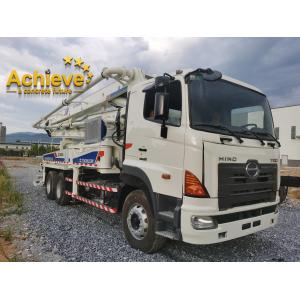 China Schwing Used ZOOMLION Concrete Pump Truck 30M horizontal conveying distance on sale